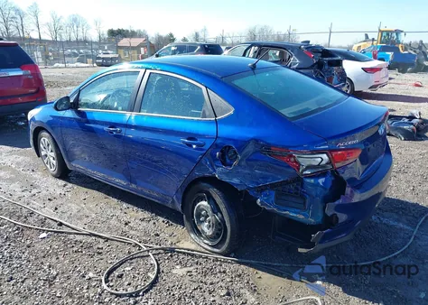 2021 Hyundai Accent Se from USA, damaged, VIN 3KPC24A65ME129012